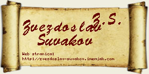 Zvezdoslav Šuvakov vizit kartica